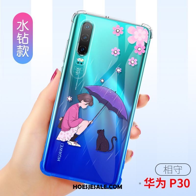 Huawei P30 Hoesje Gasbag Mobiele Telefoon Bescherming Doorzichtig All Inclusive Sale