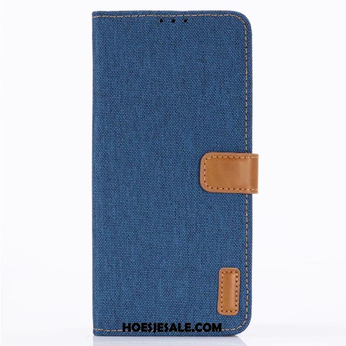 Huawei P30 Hoesje Hoes Leren Etui Mobiele Telefoon Klittenband Patroon Kopen