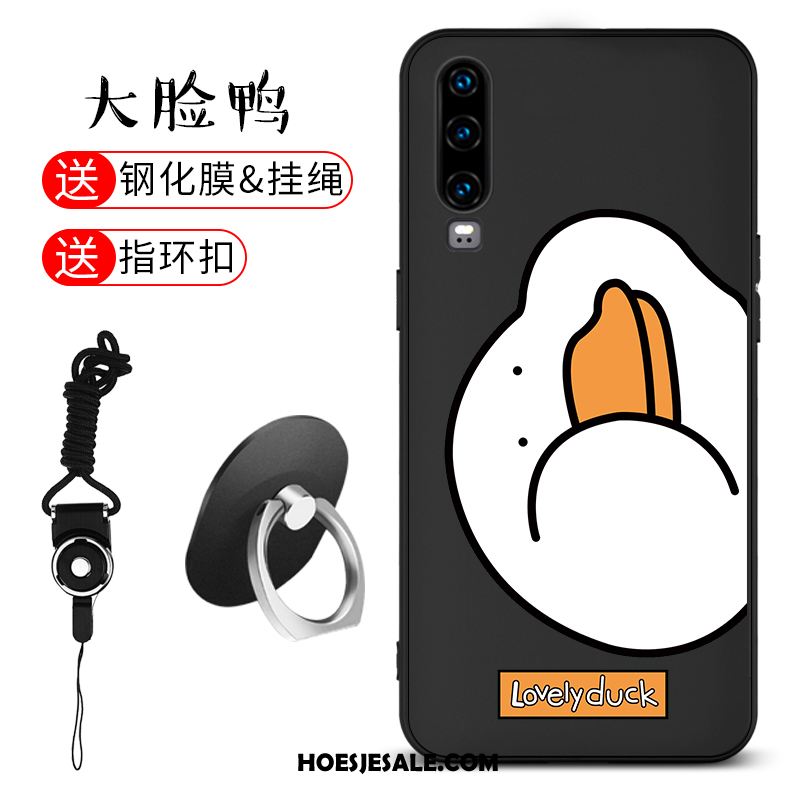 Huawei P30 Hoesje Hoes Mobiele Telefoon Siliconen Trendy Merk Mooie Goedkoop