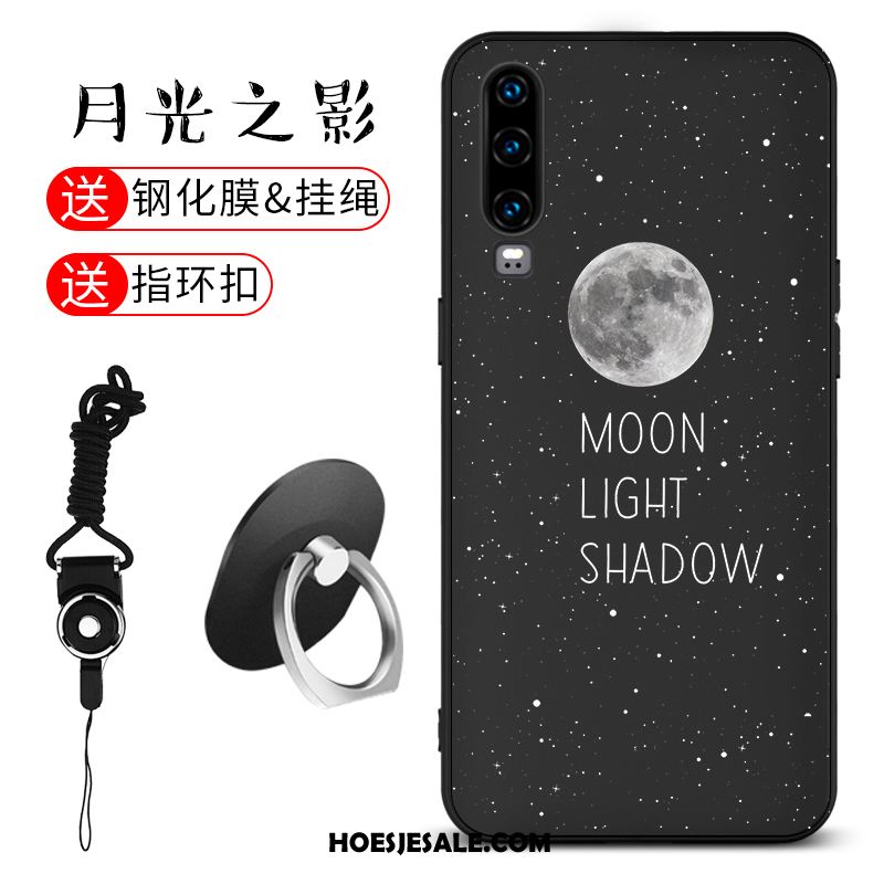 Huawei P30 Hoesje Hoes Mobiele Telefoon Siliconen Trendy Merk Mooie Goedkoop