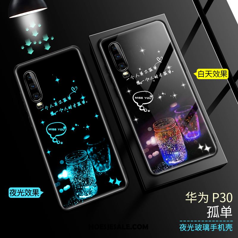 Huawei P30 Hoesje Hoes Siliconen Mobiele Telefoon Net Red Lichtende Kopen