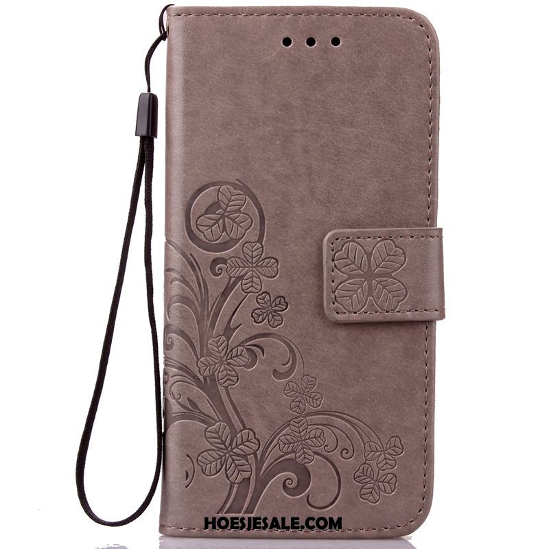 Huawei P30 Hoesje Leren Etui All Inclusive Hoes Mobiele Telefoon Blauw Sale