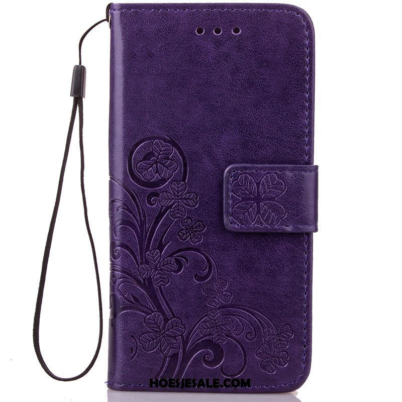 Huawei P30 Hoesje Leren Etui All Inclusive Hoes Mobiele Telefoon Blauw Sale