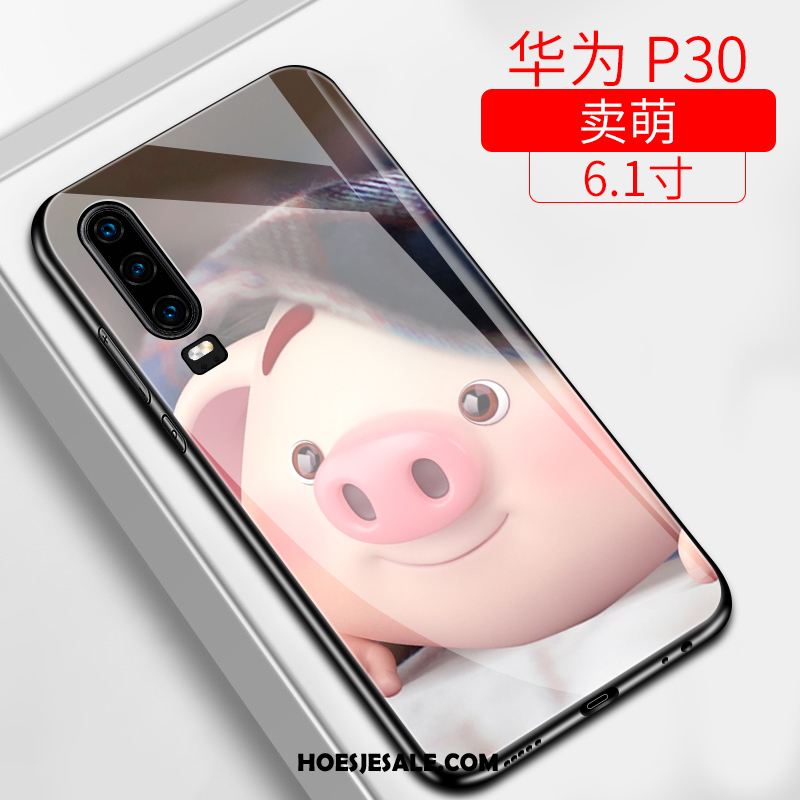 Huawei P30 Hoesje Mooie Hard Bescherming Mobiele Telefoon Schrobben Goedkoop