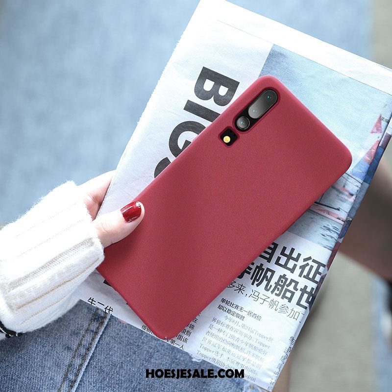 Huawei P30 Hoesje Net Red Hard Effen Kleur Wind Mobiele Telefoon Online