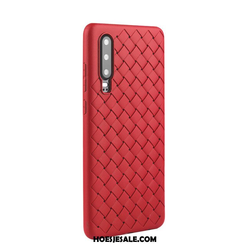 Huawei P30 Hoesje Persoonlijk Bescherming Mobiele Telefoon Net Red Weven Kopen