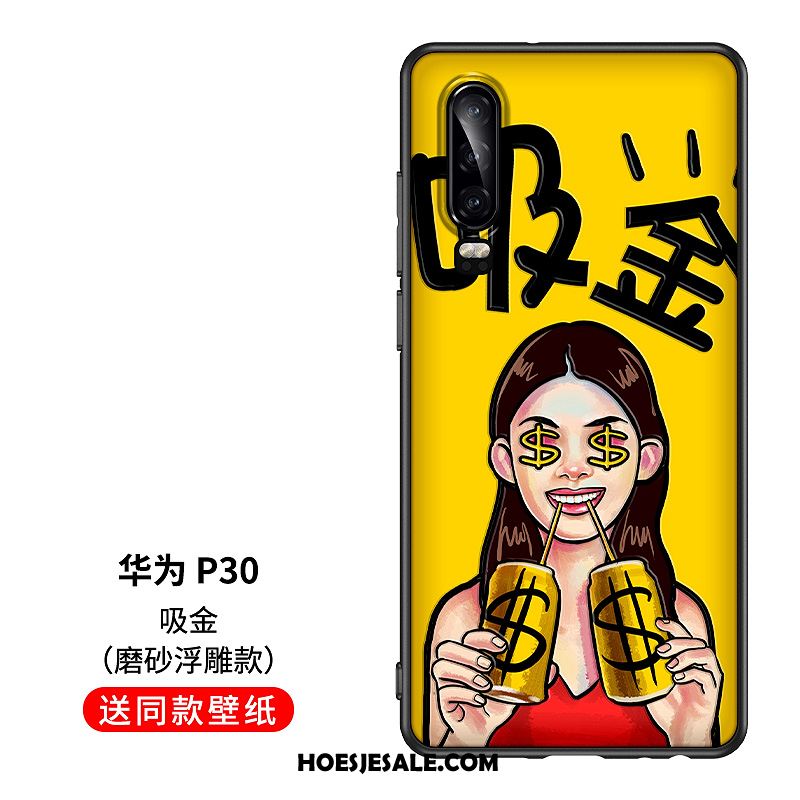 Huawei P30 Hoesje Trend Scheppend All Inclusive Anti-fall Siliconen Sale