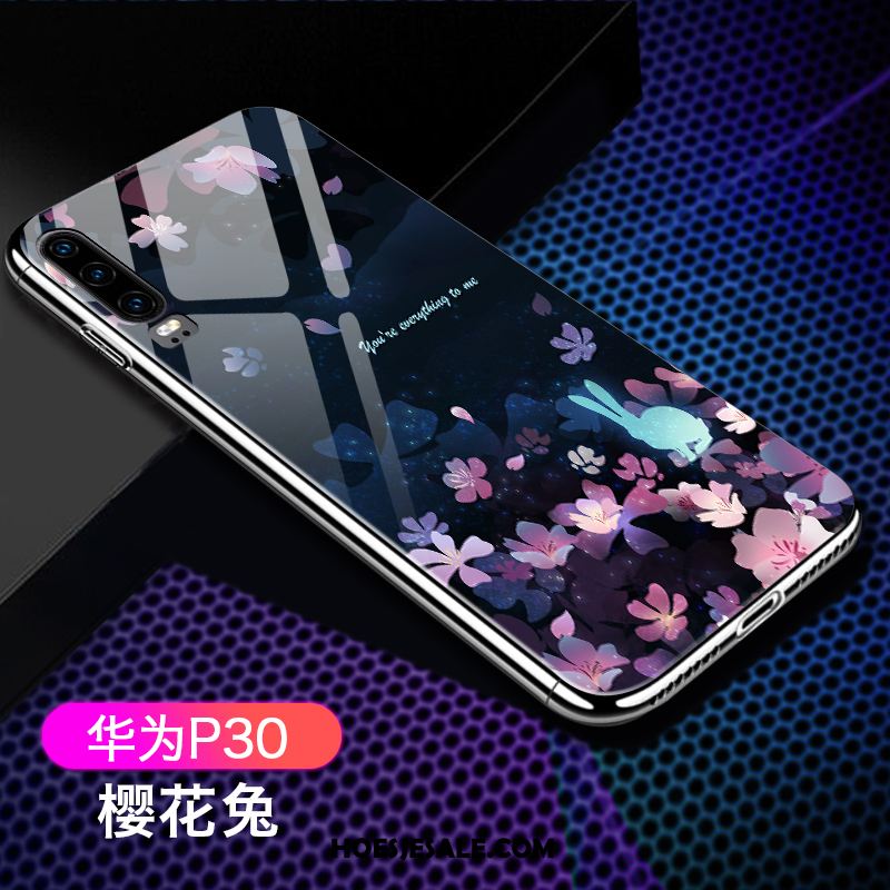 Huawei P30 Hoesje Trend Spiegel Hanger Dun Scheppend Online