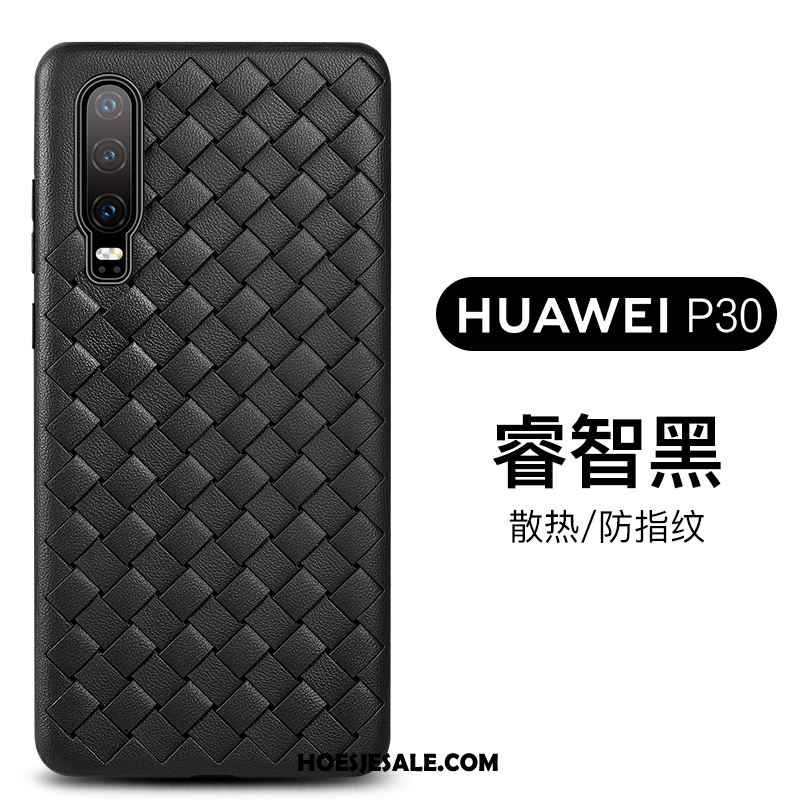 Huawei P30 Hoesje Weven Ademend All Inclusive Bescherming Mobiele Telefoon Kopen