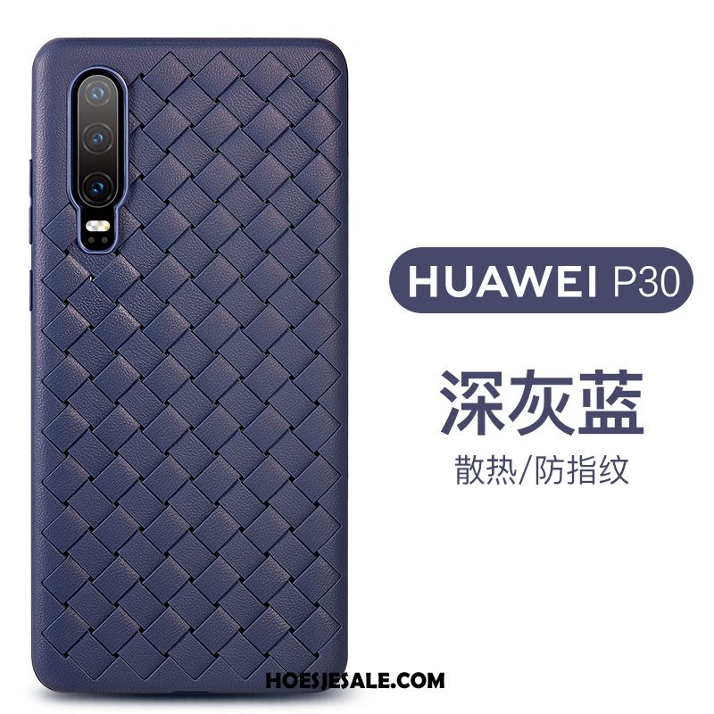 Huawei P30 Hoesje Weven Ademend All Inclusive Bescherming Mobiele Telefoon Kopen