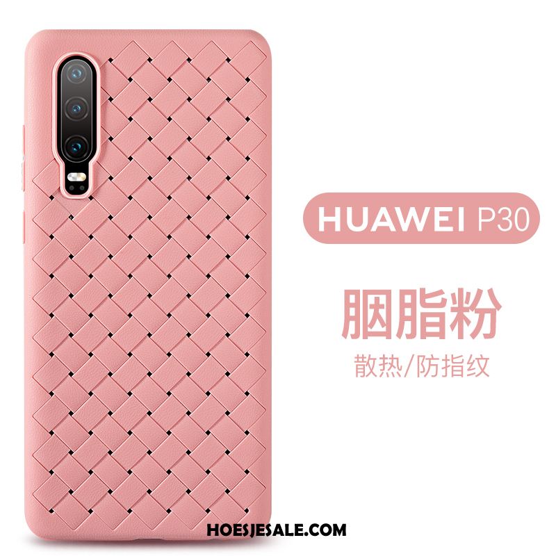 Huawei P30 Hoesje Weven Ademend All Inclusive Bescherming Mobiele Telefoon Kopen