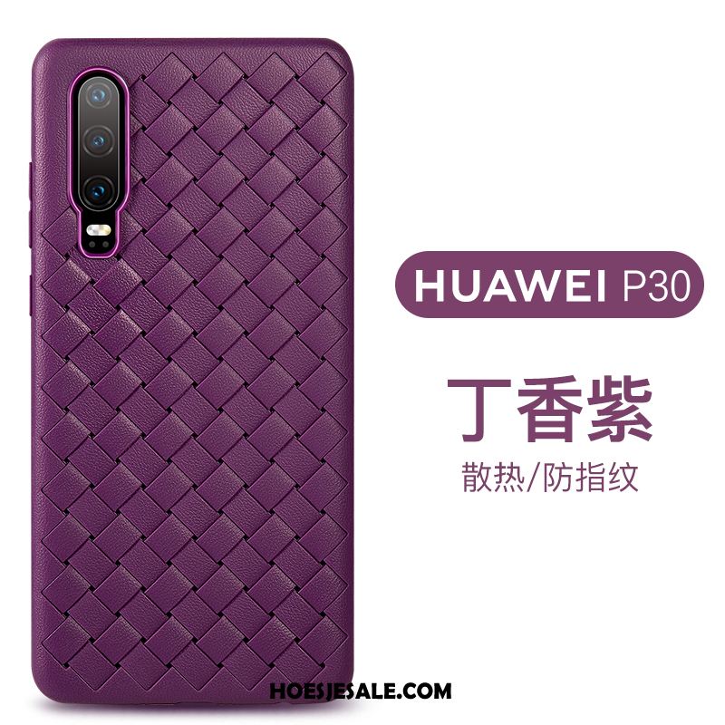 Huawei P30 Hoesje Weven Ademend All Inclusive Bescherming Mobiele Telefoon Kopen