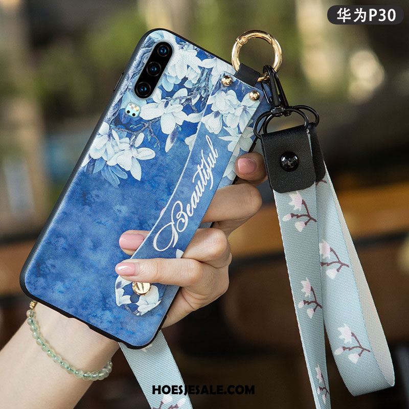 Huawei P30 Hoesje Wit Scheppend Vers Kunst Mobiele Telefoon Sale