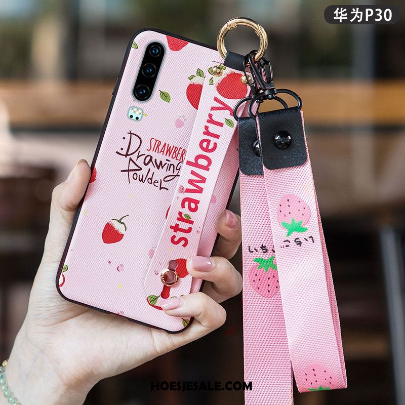 Huawei P30 Hoesje Wit Scheppend Vers Kunst Mobiele Telefoon Sale