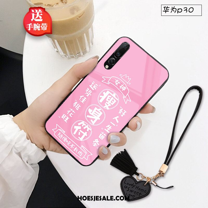 Huawei P30 Hoesje Zwart Anti-fall Persoonlijk Bescherming Hoes Sale