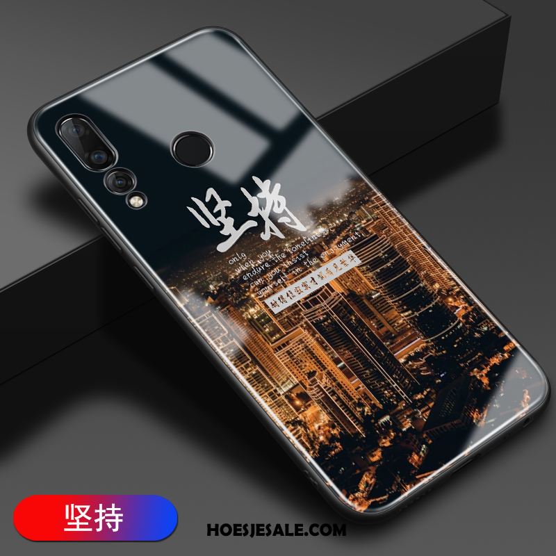 Huawei P30 Lite Hoesje All Inclusive Scheppend Glas Zacht Zwart Sale