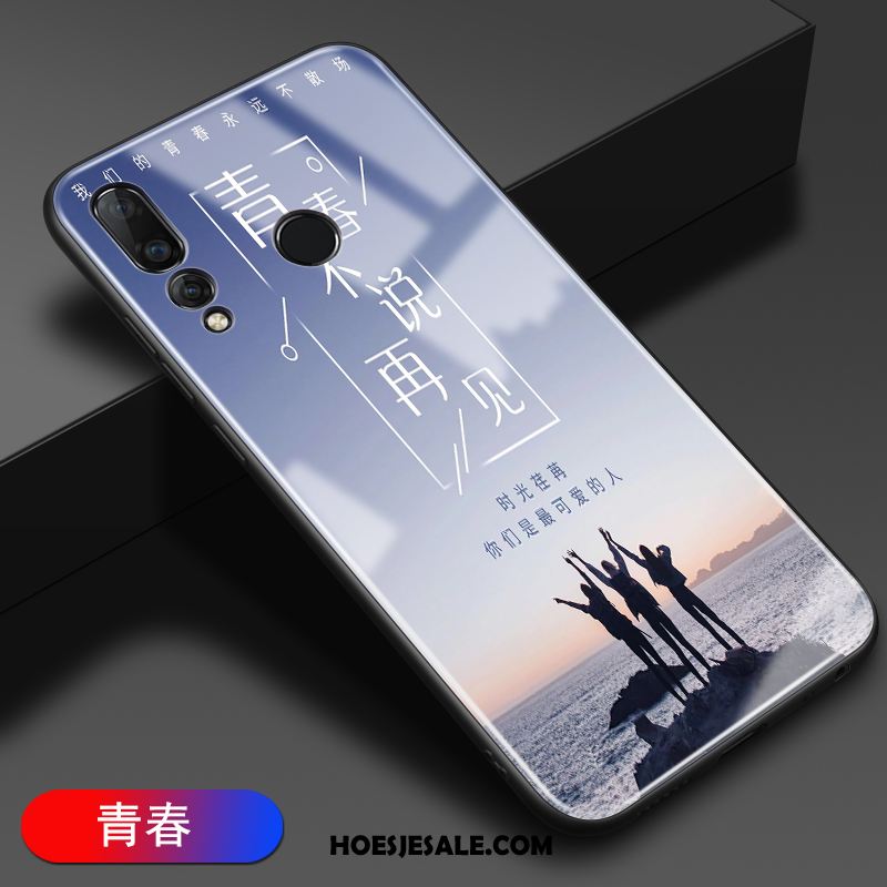 Huawei P30 Lite Hoesje All Inclusive Scheppend Glas Zacht Zwart Sale