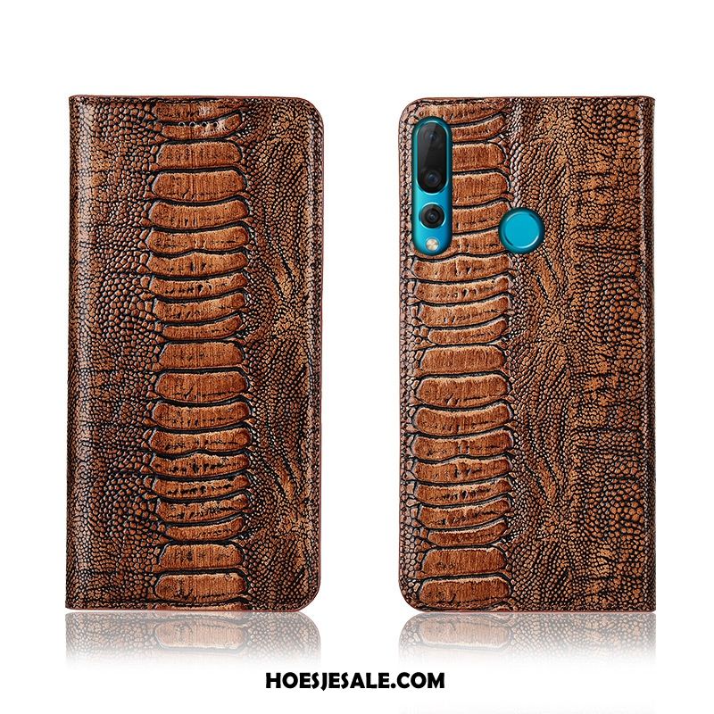 Huawei P30 Lite Hoesje Echt Leer All Inclusive Bescherming Vogel Hoes Sale