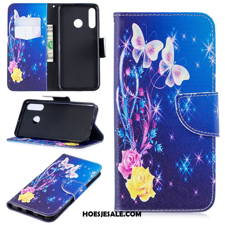 Huawei P30 Lite Hoesje Hoes Bescherming All Inclusive Wit Folio Goedkoop