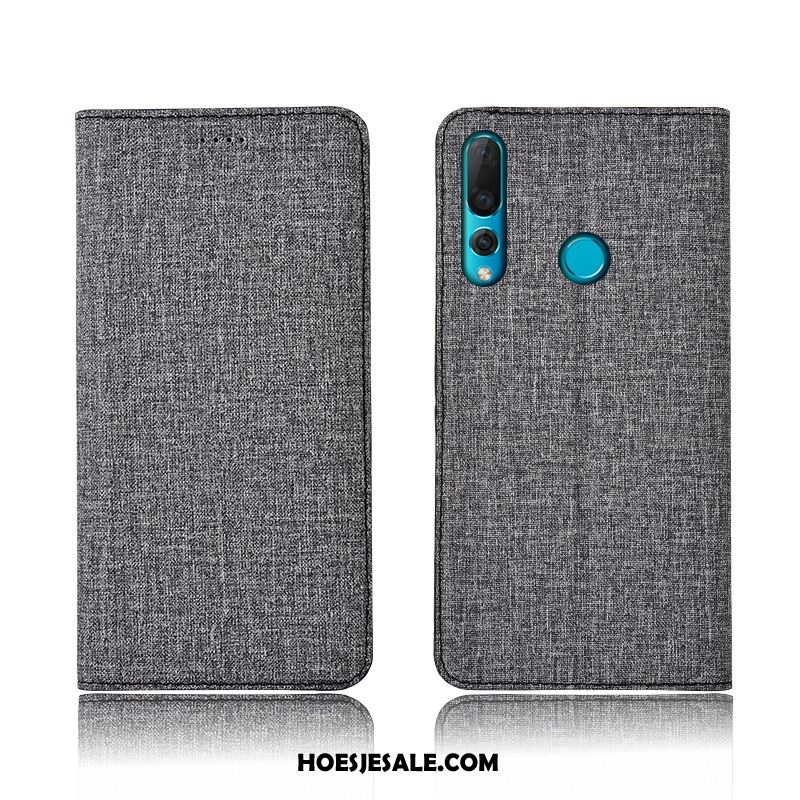 Huawei P30 Lite Hoesje Leren Etui All Inclusive Nieuw Bescherming Clamshell Sale