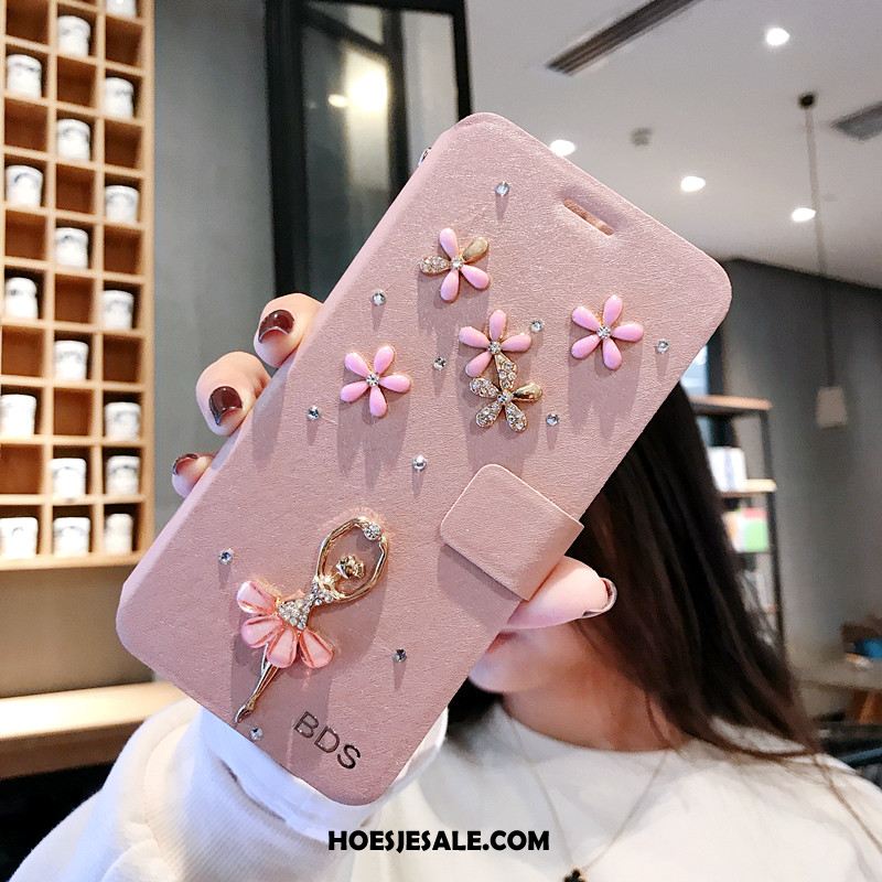 Huawei P30 Lite Hoesje Mooie Hanger Clamshell Leren Etui Nieuw Kopen