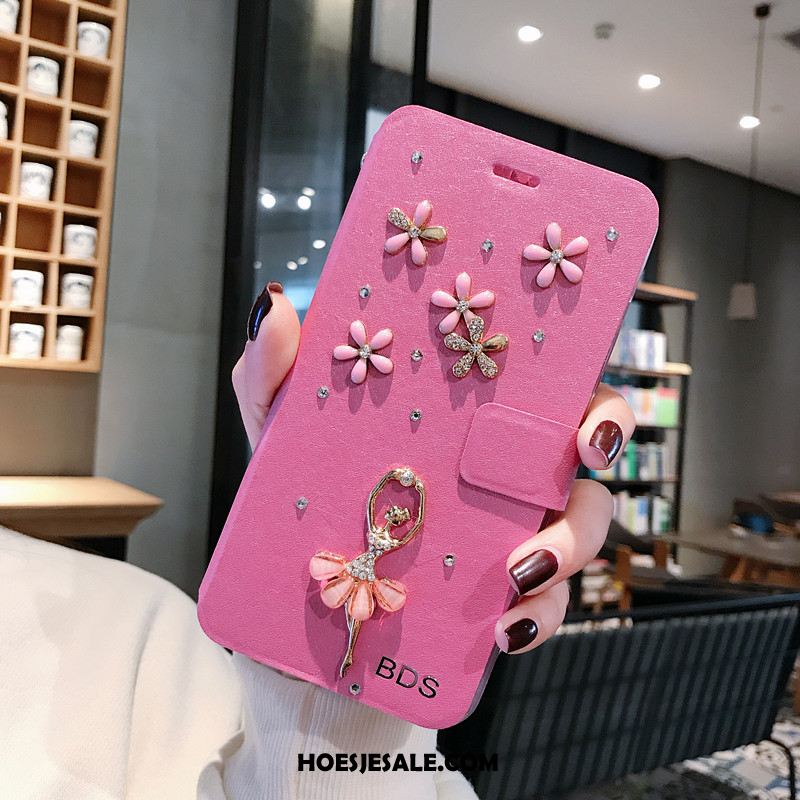 Huawei P30 Lite Hoesje Mooie Hanger Clamshell Leren Etui Nieuw Kopen