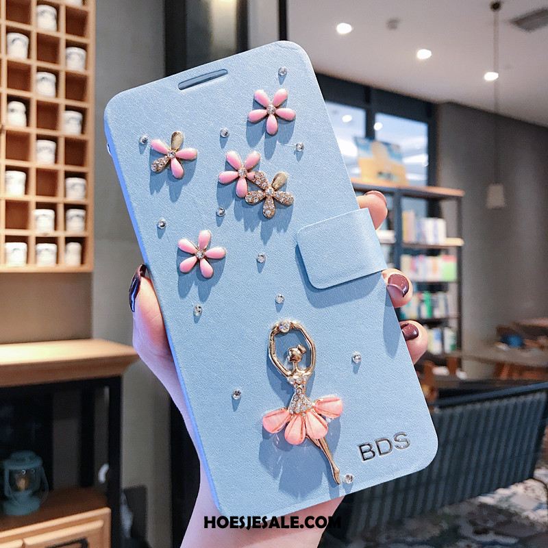 Huawei P30 Lite Hoesje Mooie Hanger Clamshell Leren Etui Nieuw Kopen