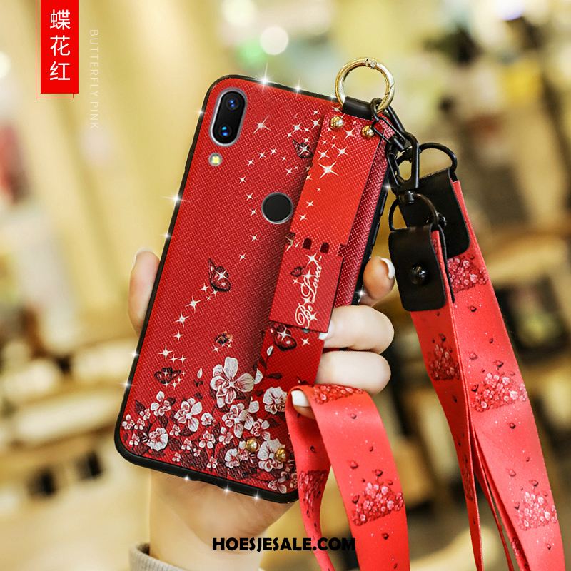 Huawei P30 Lite Hoesje Nieuw Rood Zacht Schrobben Mobiele Telefoon Winkel