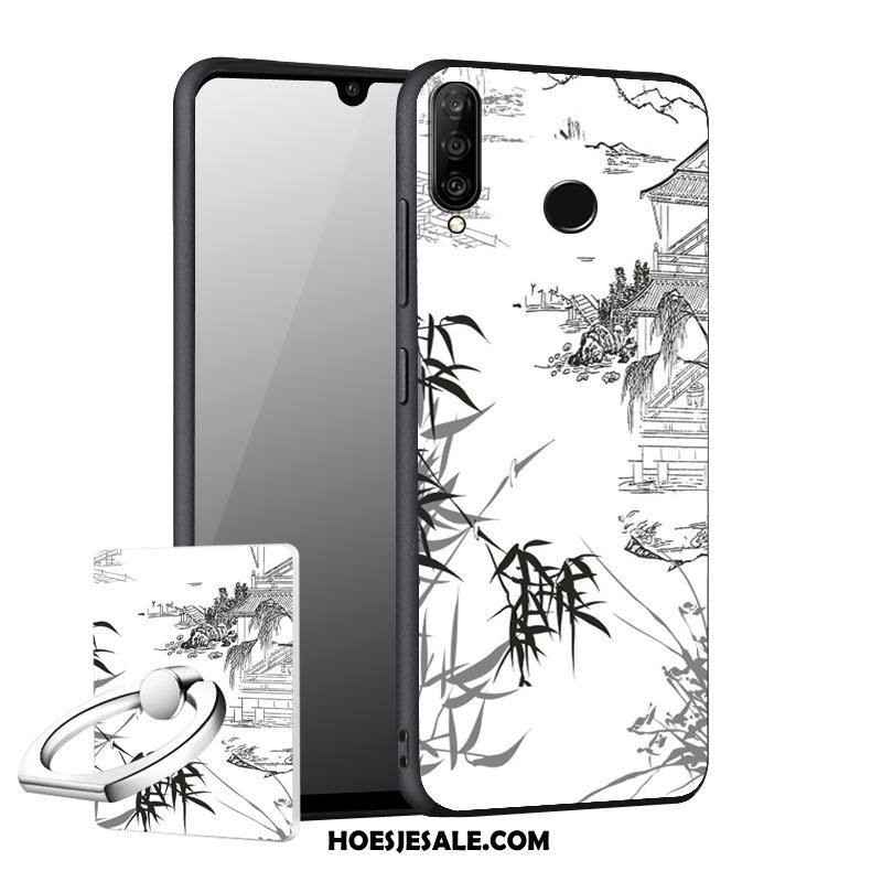 Huawei P30 Lite Hoesje Zacht Anti-fall Mobiele Telefoon Hoes Blauw Goedkoop