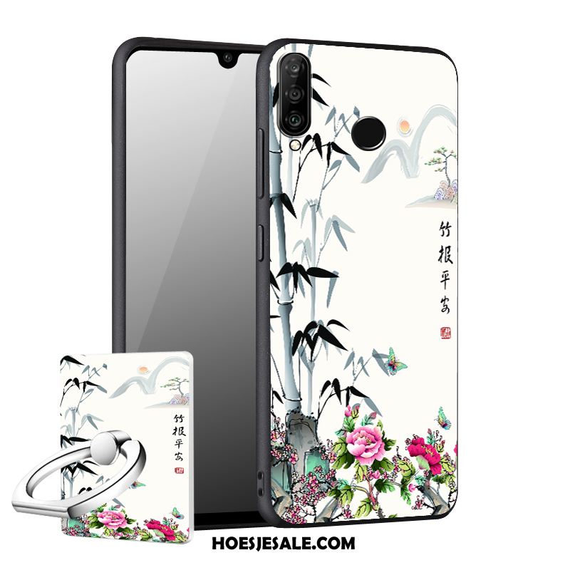 Huawei P30 Lite Hoesje Zacht Anti-fall Mobiele Telefoon Hoes Blauw Goedkoop