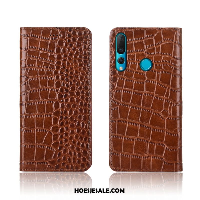Huawei P30 Lite Hoesje Zacht Nieuw Hoes Echt Leer Mobiele Telefoon Goedkoop