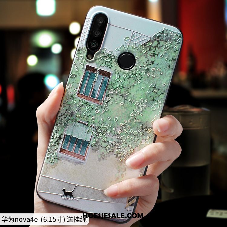 Huawei P30 Lite Hoesje Zacht Siliconen Bescherming Dun Hoes Sale
