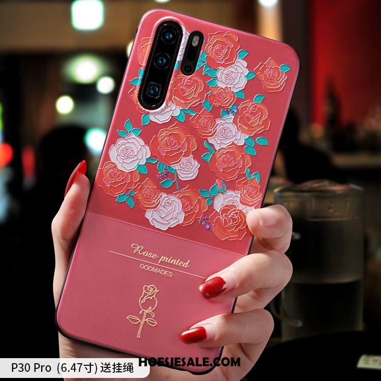 Huawei P30 Pro Hoesje High End Trendy Merk Scheppend Persoonlijk Schrobben Sale