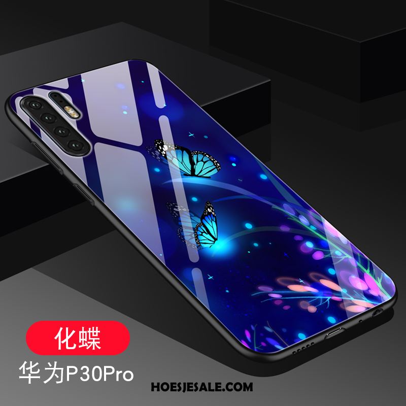 Huawei P30 Pro Hoesje Lovers Persoonlijk Spiegel Anti-fall Net Red Kopen