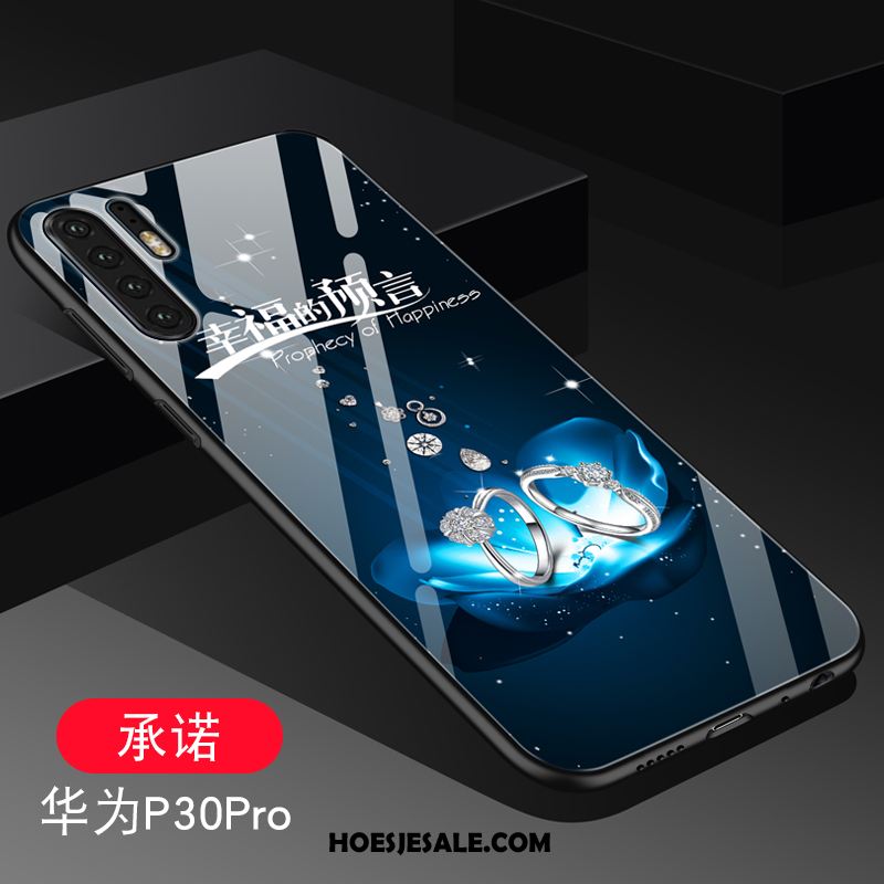 Huawei P30 Pro Hoesje Lovers Persoonlijk Spiegel Anti-fall Net Red Kopen