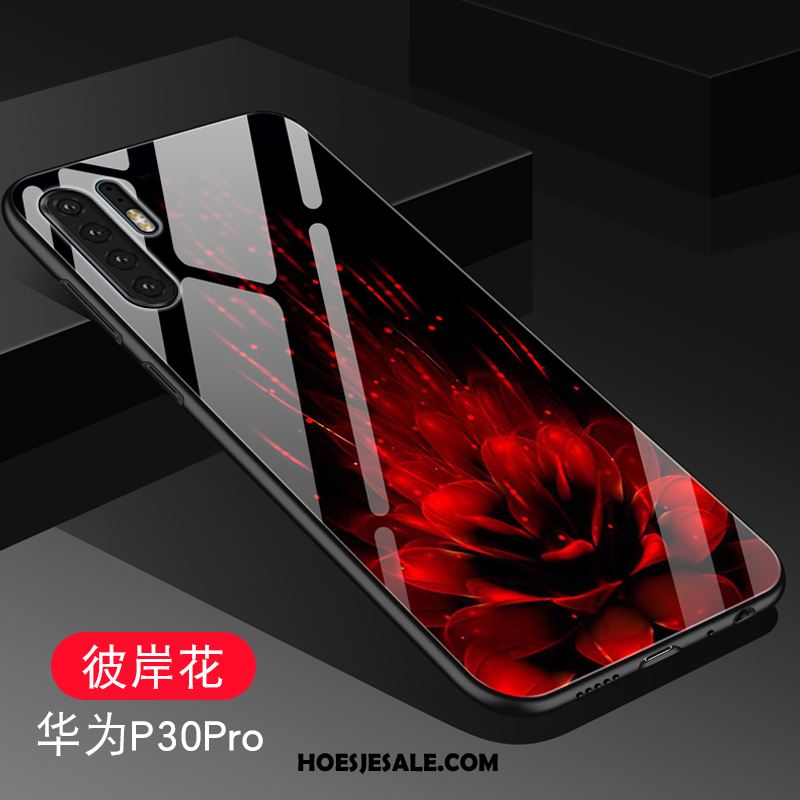 Huawei P30 Pro Hoesje Lovers Persoonlijk Spiegel Anti-fall Net Red Kopen