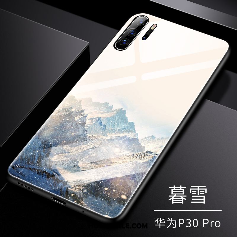 Huawei P30 Pro Hoesje Lovers Siliconen Nieuw High End Tempereren Sale
