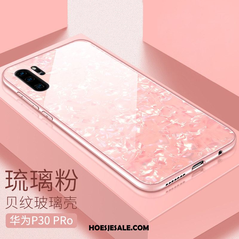 Huawei P30 Pro Hoesje Mode Bescherming Trendy Merk Glas Net Red Sale