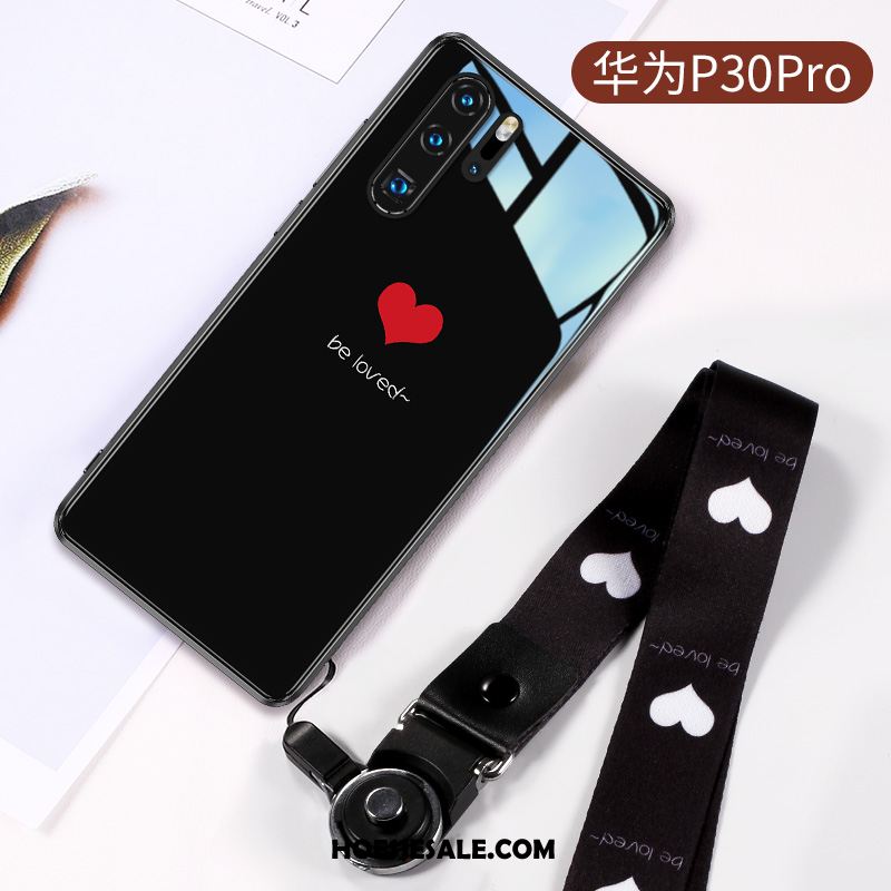 Huawei P30 Pro Hoesje Persoonlijk Scheppend Lovers Eenvoudige Siliconen Sale