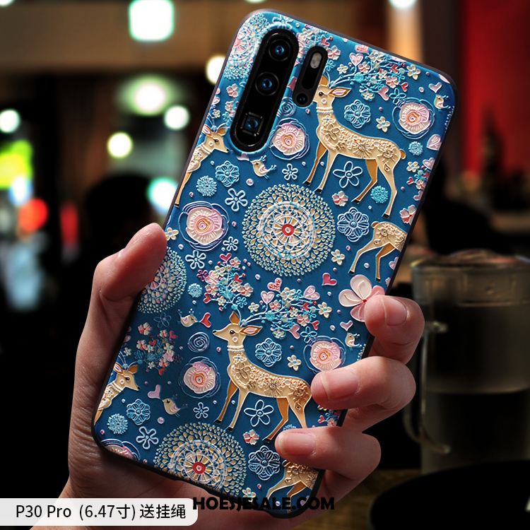 Huawei P30 Pro Hoesje Scheppend Bescherming Hoes Persoonlijk Siliconen Kopen