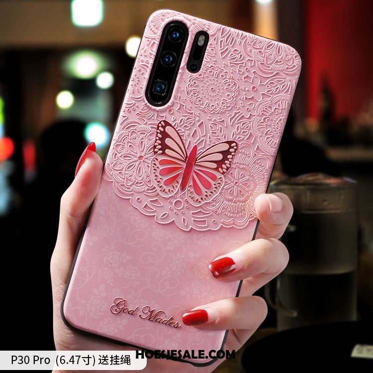 Huawei P30 Pro Hoesje Trend Chinese Stijl Hoes Dun Anti-fall Online