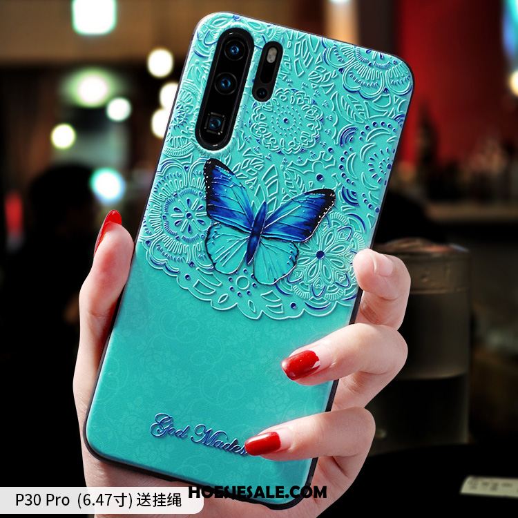 Huawei P30 Pro Hoesje Trend Chinese Stijl Hoes Dun Anti-fall Online