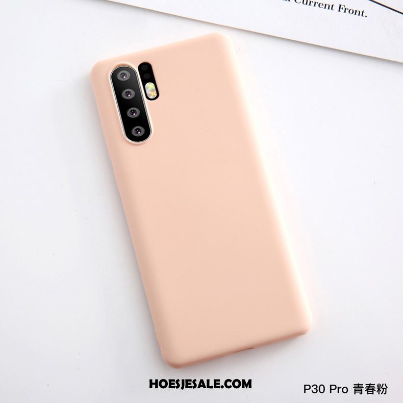 Huawei P30 Pro Hoesje Zacht Bescherming Siliconen Mobiele Telefoon Leren Etui Goedkoop
