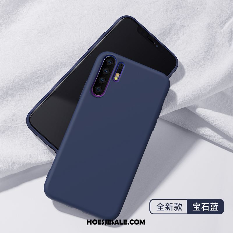 Huawei P30 Pro Hoesje Zwart Siliconen Zacht Mobiele Telefoon Bescherming Goedkoop