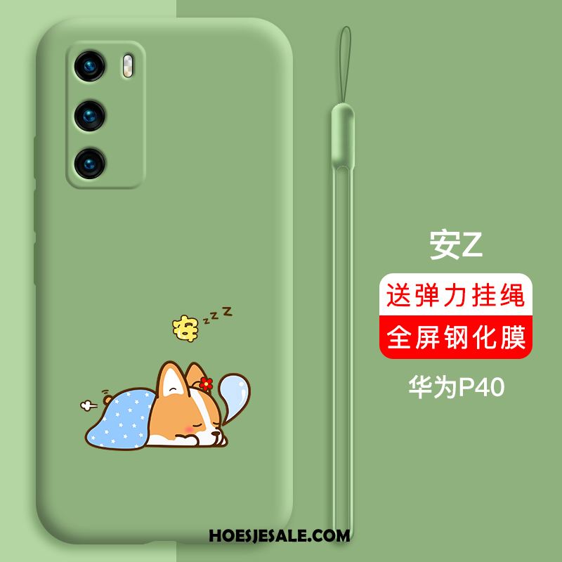 Huawei P40 Hoesje All Inclusive Trendy Merk Anti-fall Bescherming Mobiele Telefoon Sale