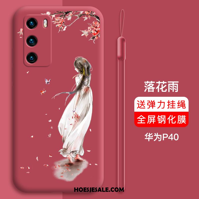 Huawei P40 Hoesje All Inclusive Trendy Merk Anti-fall Bescherming Mobiele Telefoon Sale