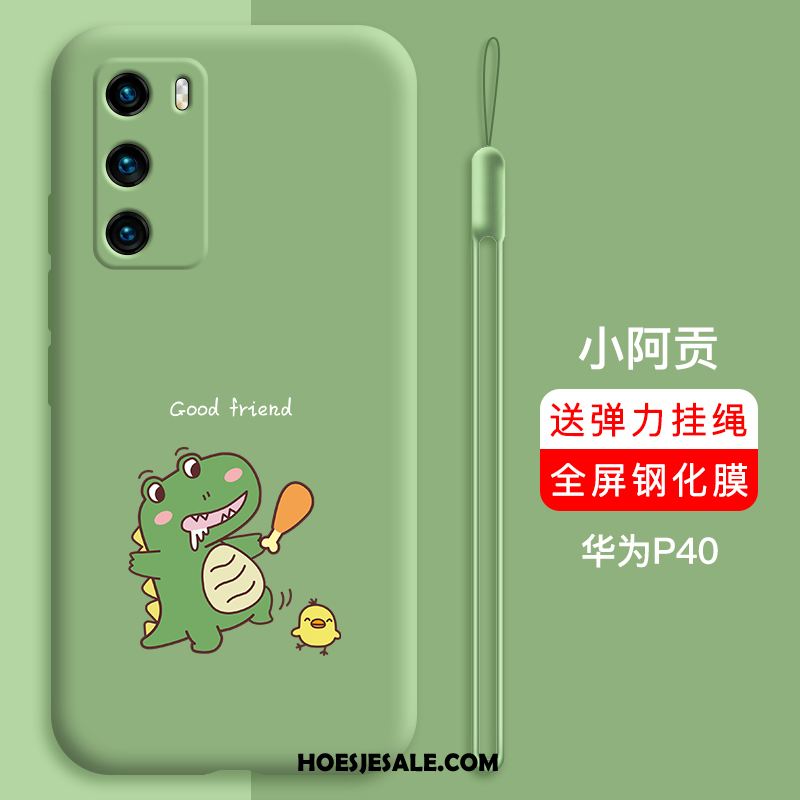 Huawei P40 Hoesje All Inclusive Trendy Merk Anti-fall Bescherming Mobiele Telefoon Sale