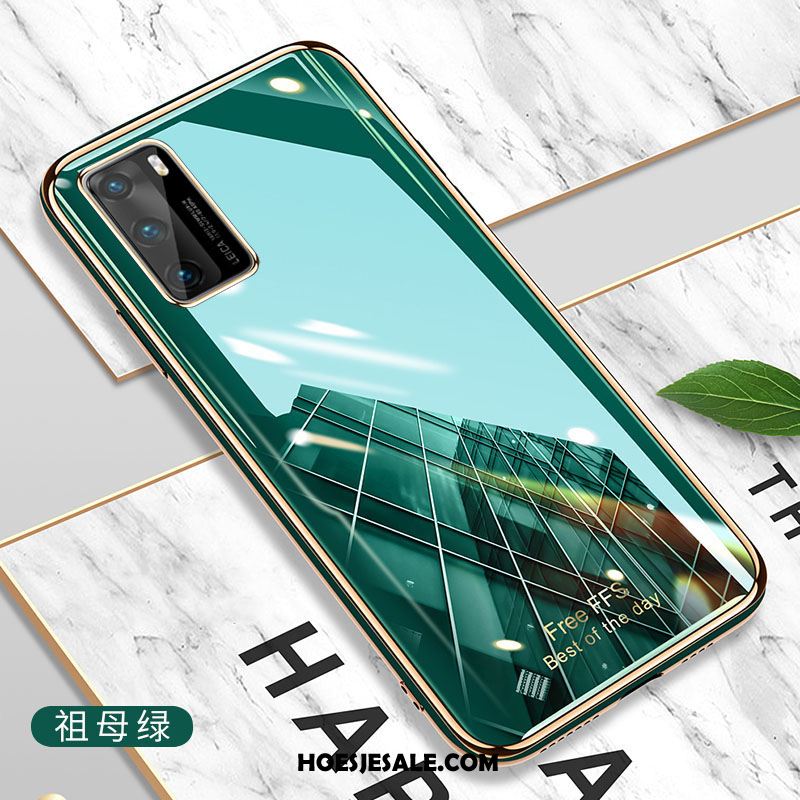 Huawei P40 Hoesje Dun All Inclusive Eenvoudige Bescherming Anti-fall