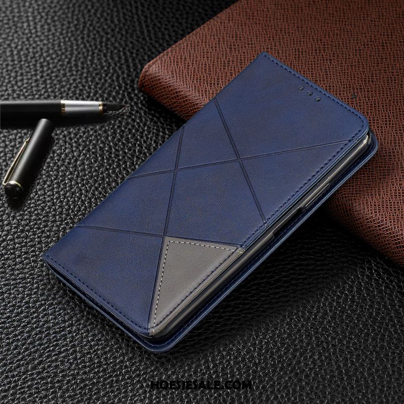 Huawei P40 Hoesje Mobiele Telefoon Leren Etui Hoes Bescherming Folio Sale