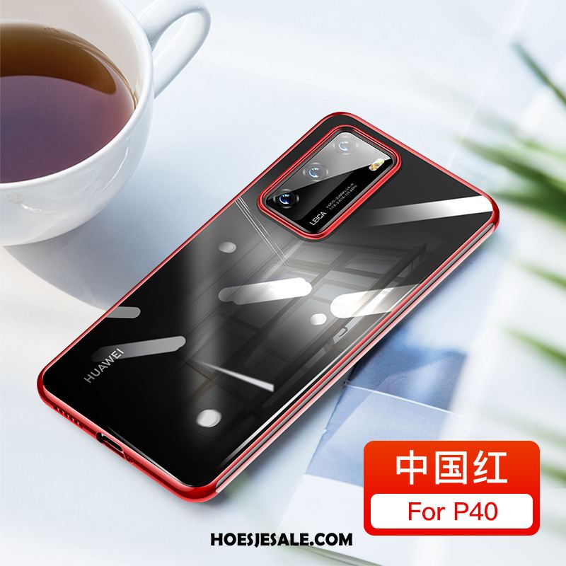 Huawei P40 Hoesje Scheppend Mobiele Telefoon Siliconen Trendy Merk All Inclusive Online